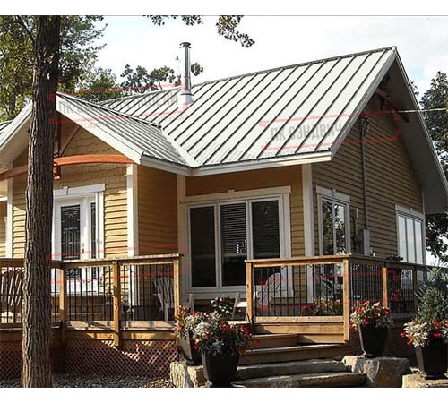 Профнастил ММ35-1000 Norman RAL9003-0.5