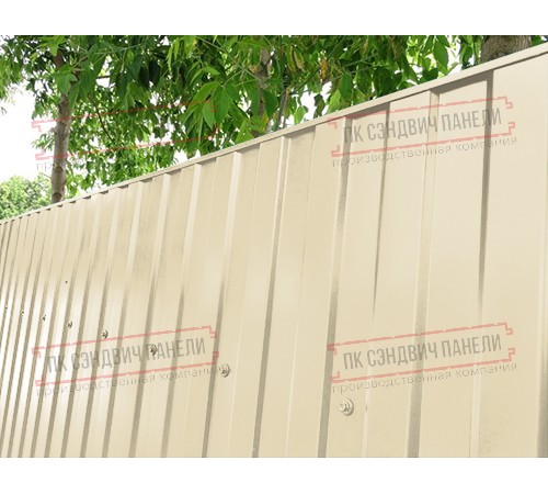 Профилированный лист МП10х1100 Norman RAL1015-0.5