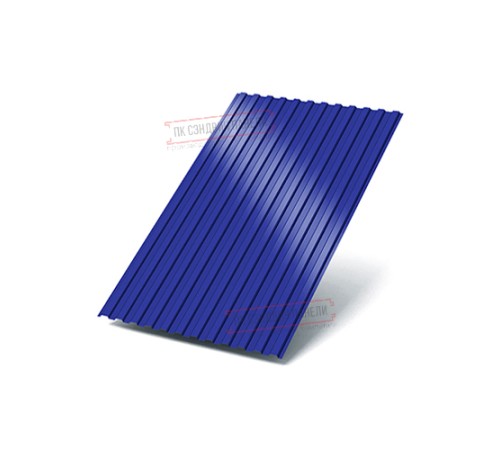 Профилированный лист МП10х1100 Полиэстер RAL5002-0.5