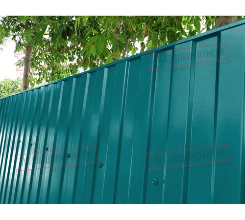 Профилированный лист МП10х1100 Полиэстер RAL5021-0.4