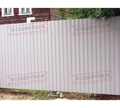 Профилированный лист МП10х1100 Norman RAL9003-0.5