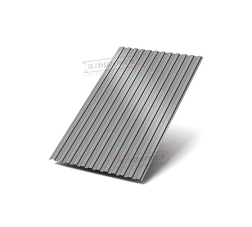 Профилированный лист МП10х1100 Полиэстер RAL9006-0.7