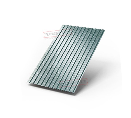 Профилированный лист МП10х1100 Оцинкованный-0.55