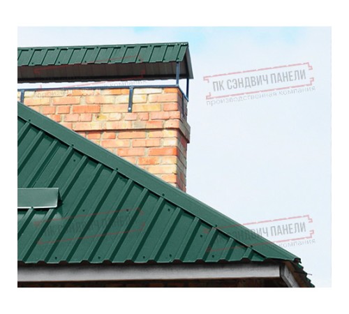 Профнастил МП35-1035 Полиэстер RAL-6005-0.65