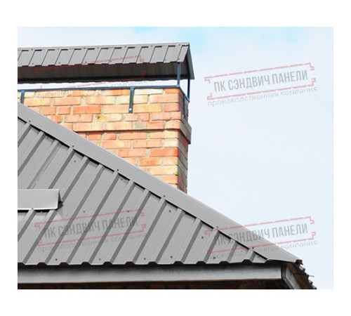 Профнастил МП35-1035 Полиэстер RAL-7004-0.6