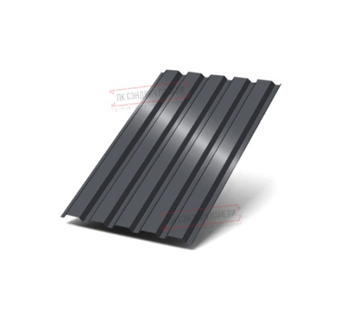 Профнастил МП35-1035 Полиэстер RAL-7024-0.7