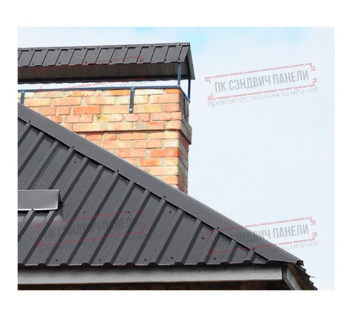 Профнастил МП35-1035 Полиэстер RAL-7024-0.7