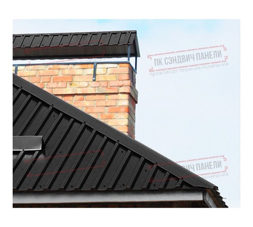 Профнастил МП35-1035 Пурман RAL-9005-0.5