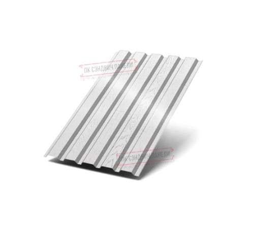 Профилированный лист МП35-1035 ECOSTEEL_MA-Беленый Дуб-0.5