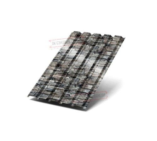 Профнастил МП35-1035 ECOSTEEL-БелыйКамень-0.5