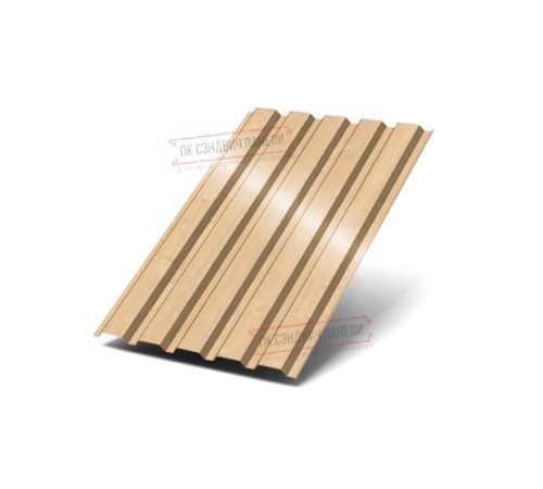 Профнастил МП35-1035 ECOSTEEL-Клен-0.5