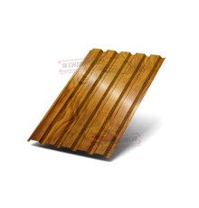 Профнастил МП35-1035 ECOSTEEL_T-ЗолотойДуб-0.5