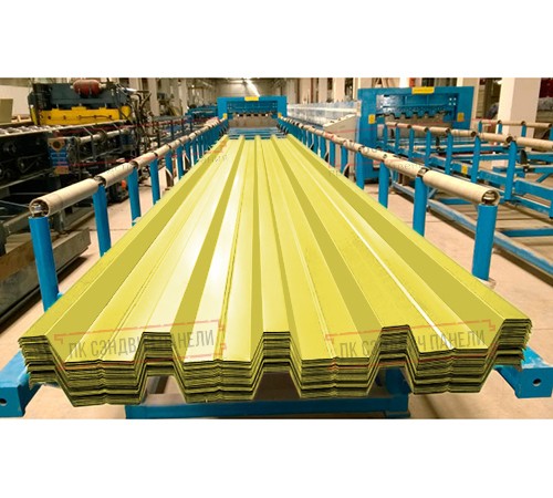 Профилированный лист Н60-845, Norman RAL-1018-0.5