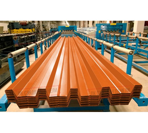 Профнастил Н60-845 Полиэстер RAL-2004-0.5