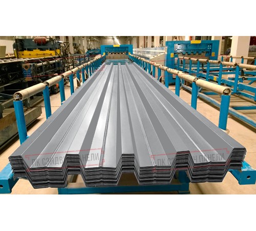 Профилированный лист Н60-845, Norman RAL-7004-0.5