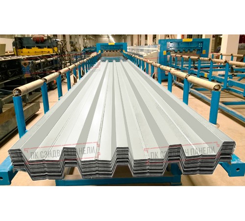 Профнастил Н60-845 Полиэстер RAL-9003-0.6