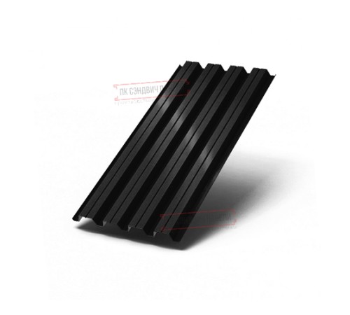 Профилированный лист Н60-845, Викинг Е RAL-9005-0.5