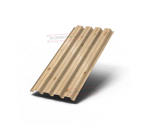 Профилированный лист Н60-845, ECOSTEEL_T-Сосна-0.5