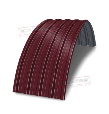 Арочный профнастил самонесущий окрашенный Н60-0.9 цена за м2.