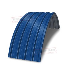 Арочный профнастил самонесущий окрашенный Н60-0.5 цена за пог.м.