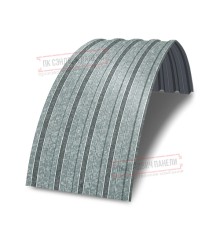 Арочный профнастил самонесущий оцинкованный Н60-0.5 цена за пог.м.