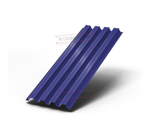 Профнастил Н75-750 Полиэстер RAL5002-0.7