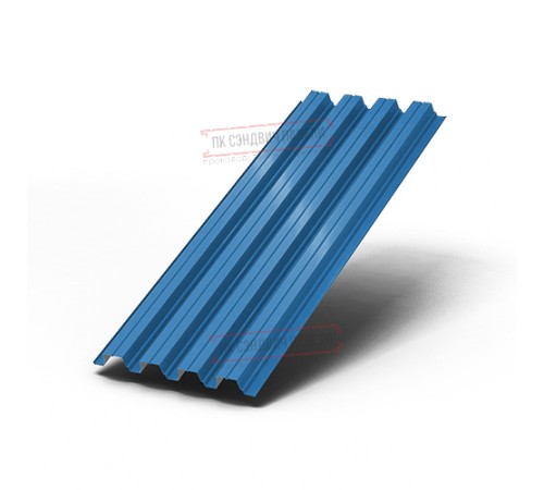 Профнастил Н75-750 Полиэстер RAL5015-0.7