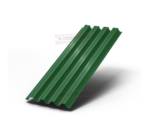 Профнастил Н75-750 Полиэстер RAL6002-0.7