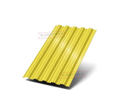 Профнастил НС35-1000 Полиэстер RAL-1018-0.5