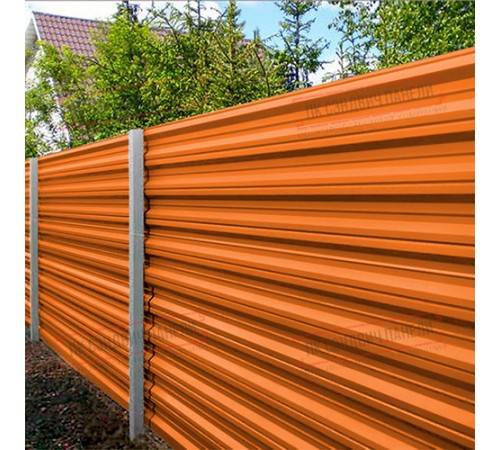 Профилированный лист НС35-1000 Полиэстер RAL2004-0.45