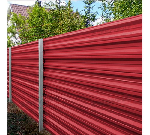 Профилированный лист НС35-1000 Полиэстер RAL3020-0.45