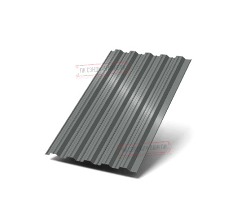 Профилированный лист НС35-1000 Полиэстер RAL7005-0.45