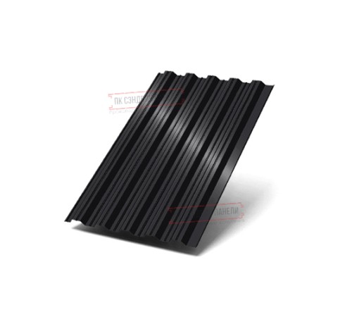 Профнастил НС35-1000 Викинг RAL-9005-0.45