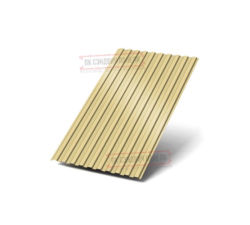 Профилированный лист С8х1150 Полиэстер RAL1014-0.4