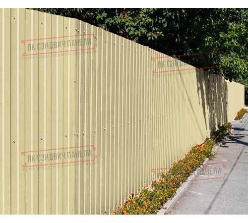 Профилированный лист С8х1150 Полиэстер RAL1014-0.4