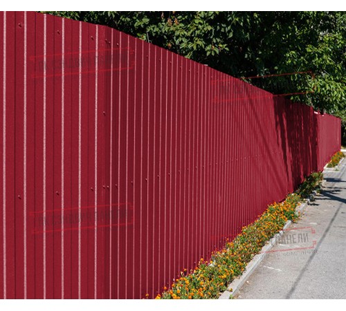 Профилированный лист С8х1150 Полиэстер RAL3003-0.45