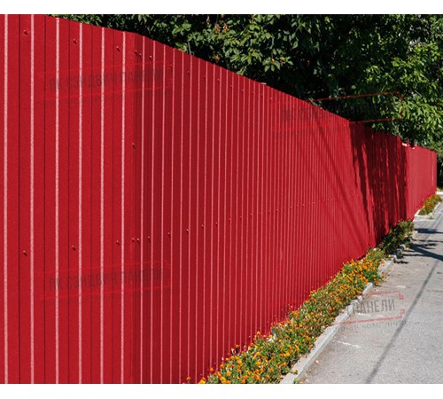 Профилированный лист С8х1150 Полиэстер RAL3020-0.7