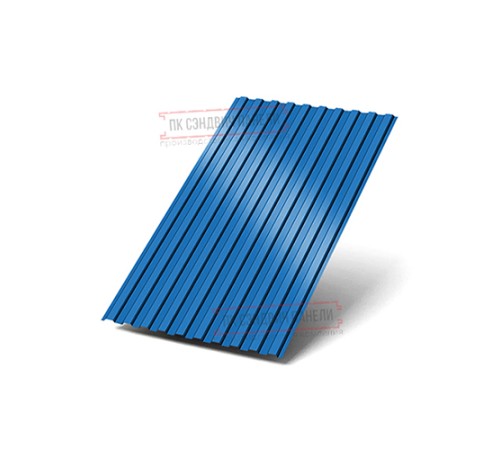 Профилированный лист С8х1150 Полиэстер RAL5015-0.5