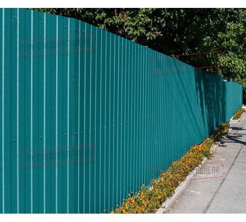 Профилированный лист С8х1150 Полиэстер RAL5021-0.45