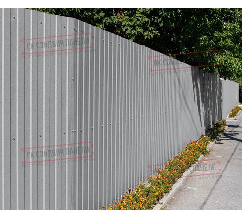 Профилированный лист С8х1150 Полиэстер RAL7004-0.4