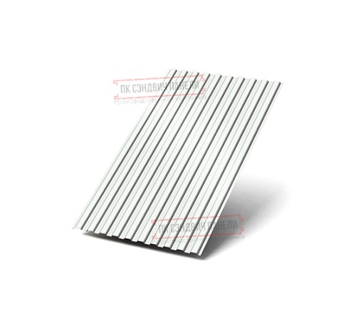 Профилированный лист С8х1150 Полиэстер RAL9003-0.45