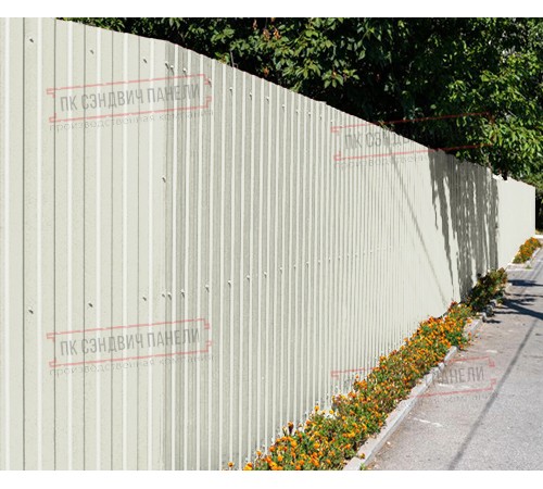 Профилированный лист С8х1150 Полиэстер RAL9003-0.45