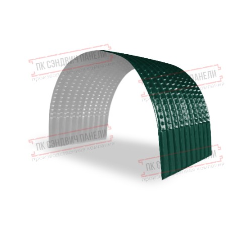 Профнастил окрашенный С18ПГ-1000-0.8 цена за пог.м.