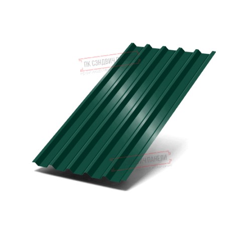Профилированный лист С44-1000 Полиэстер RAL6005-0.5