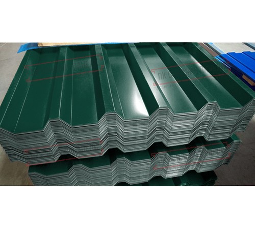 Профилированный лист С44-1000 Полиэстер RAL6005-0.5