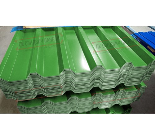 Профнастил С44-1000 Norman RAL-6018-0.5