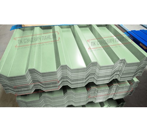 Профнастил С44-1000 Norman RAL-6019-0.5