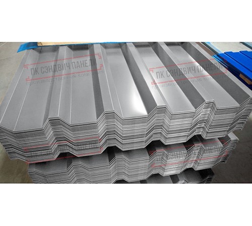 Профилированный лист С44-1000 Полиэстер RAL7004-0.45