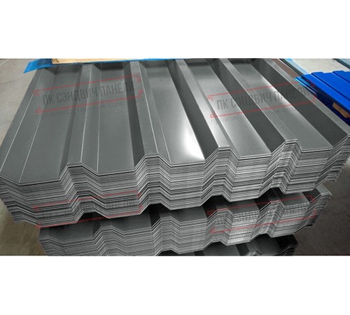 Профнастил С44-1000 Полиэстер RAL-7005-0.45