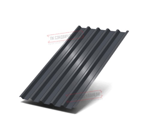 Профнастил С44-1000 Призма RAL-7024-0.5